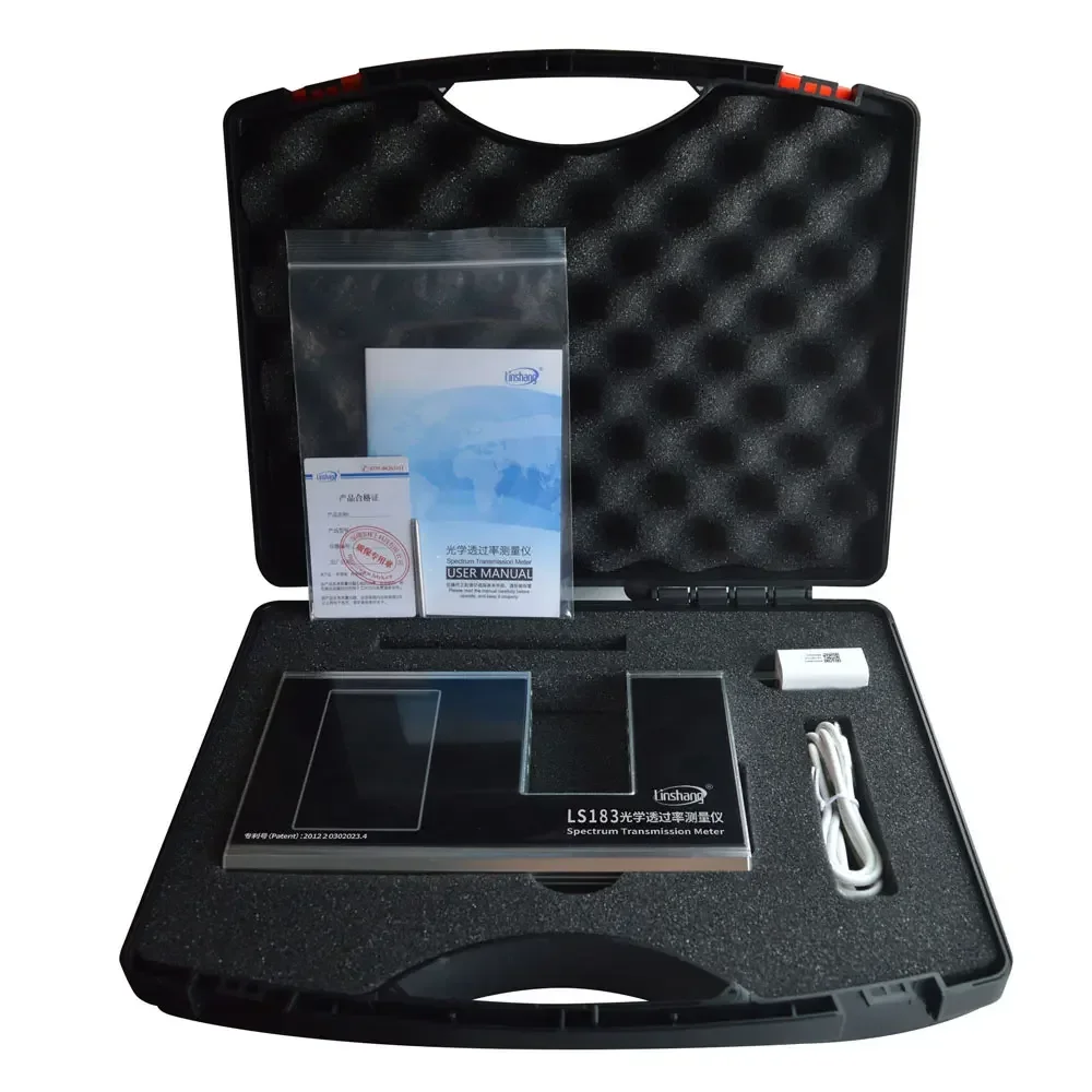 Customization Linshang LS183 Spectrum Transmission Meter for UV IR Transmission Test Film Glass Window Tint Test