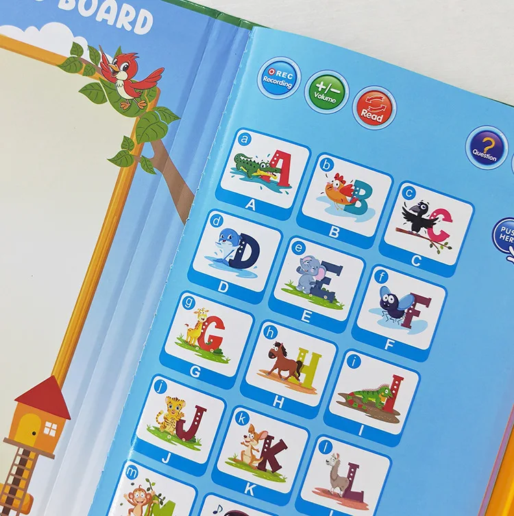 Englisches Punktlesen, Früherziehung für Kinder, Lernspielzeug, Lernmaschine, Audio, englisches E-Book, E-Book