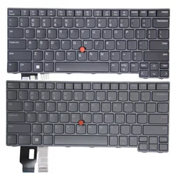 100%New US For Lenovo Thinkpad L14 Gen3 Gen4 T14 Gen3 Gen4 P14S Gen3 Gen4 Laptop English Keyboard