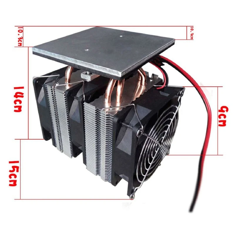 240W Thermoelectric Peltier Refrigeration Semiconductor Cooling Plate Large Power Assisted Computer Cooling Plate