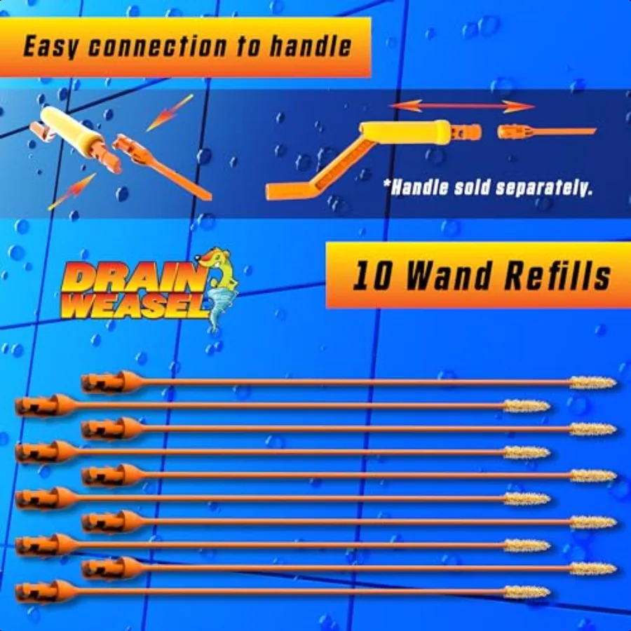 FlexiSnake сливная ласка, заправка для раковины, инструмент для удаления засоров из змеиных волос, раковина, труба, ванна, очиститель канализации, 18-дюймовый длинный гибкий