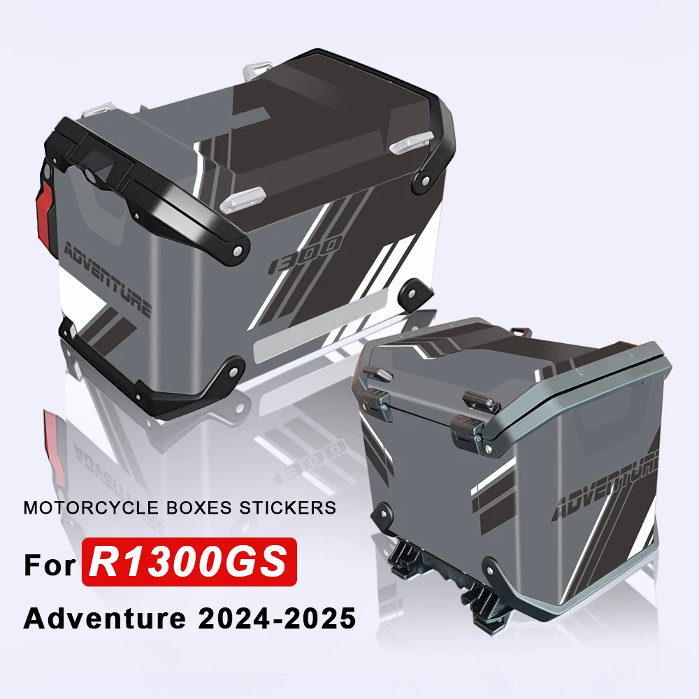 Motorcycle Suitcase Stickers For BMW R1300GS Adventure R1300 GS R 1300 GS ADV 2024-2025 Side Boxes Top Luggage Case Decals Kit