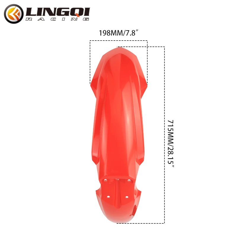 

Dirt Pit Bike Accessories CRF450 Plastic Wheel Protection Mudguard For CRF 450 2022 Motorcycle Front Fender Motocross Parts