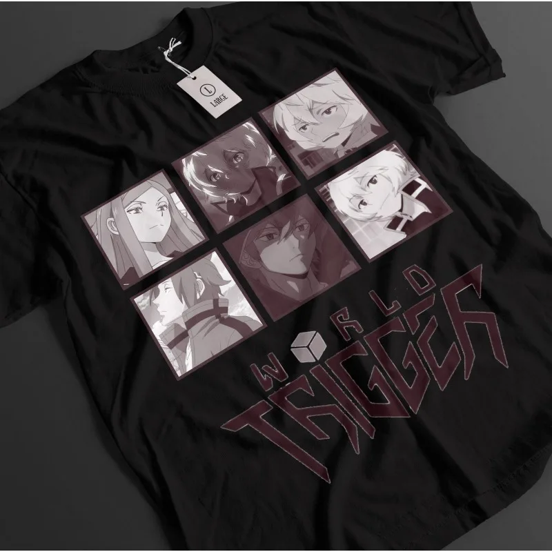 World Trigger Shirt Yuma Tshirt Osamu T-Shirt Chika Top Jin Tachikawa Anime Tee
