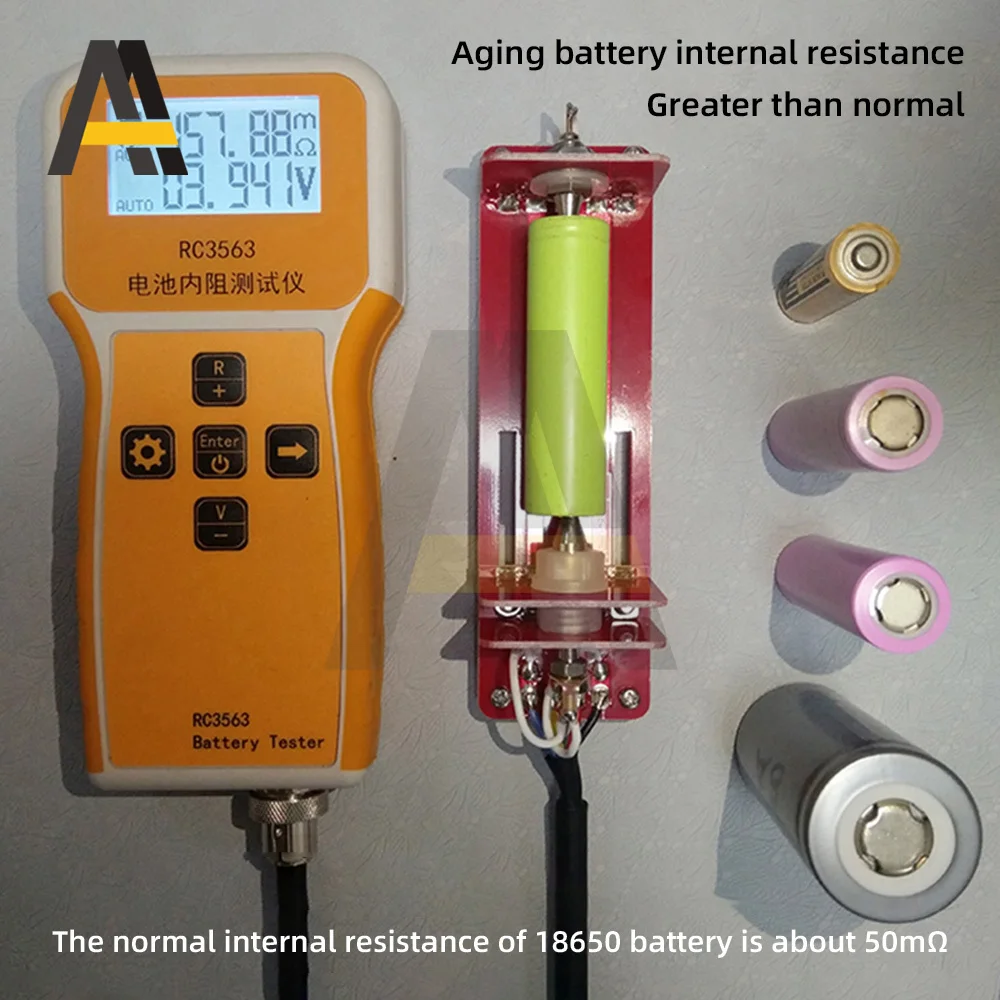 

RC3563 Battery Voltage Internal Resistance Tester High-precision Trithium Lithium Iron Phosphate 18650 Battery Tester Ohmmeter