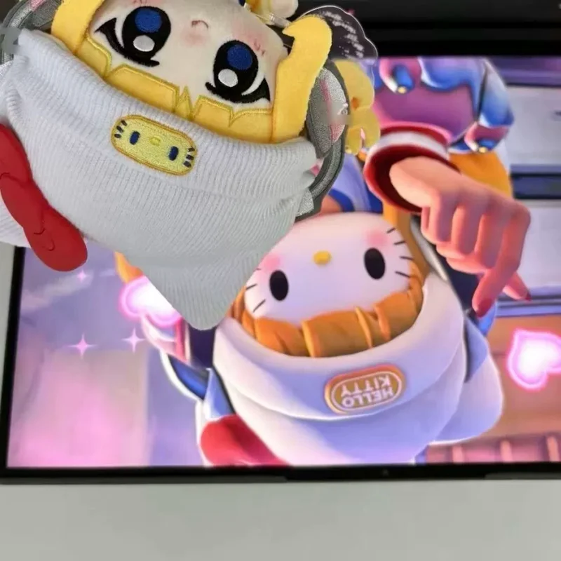 Overwatch Juno Kawaii 10CM Anime Soft Plush Cosplay Lovely Cartoon Stuffed Body Pendant Plushie Birthday Gift In Stock