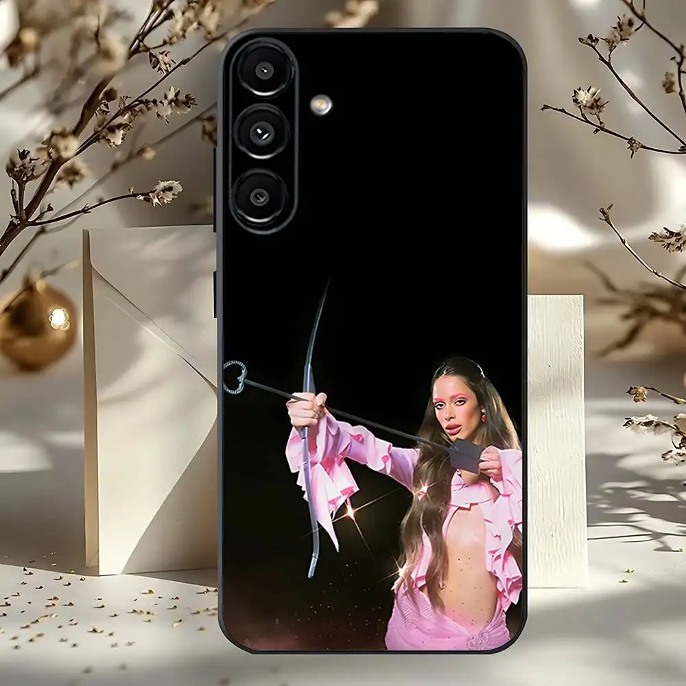 Чехол для телефона T-Tini S-Stoessel Singer для Samsung Galaxy A73,31,32,72,41,53,52,71,22,5G, Note,J7,8,9 Мягкий черный чехол