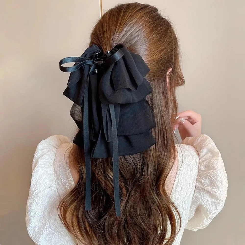 Fashion Big Bow Hair Clip Trend Hairpins Bowknot Barrette Headband For Women Girl Korea Trend Hair Accessories Lolita Jewelry