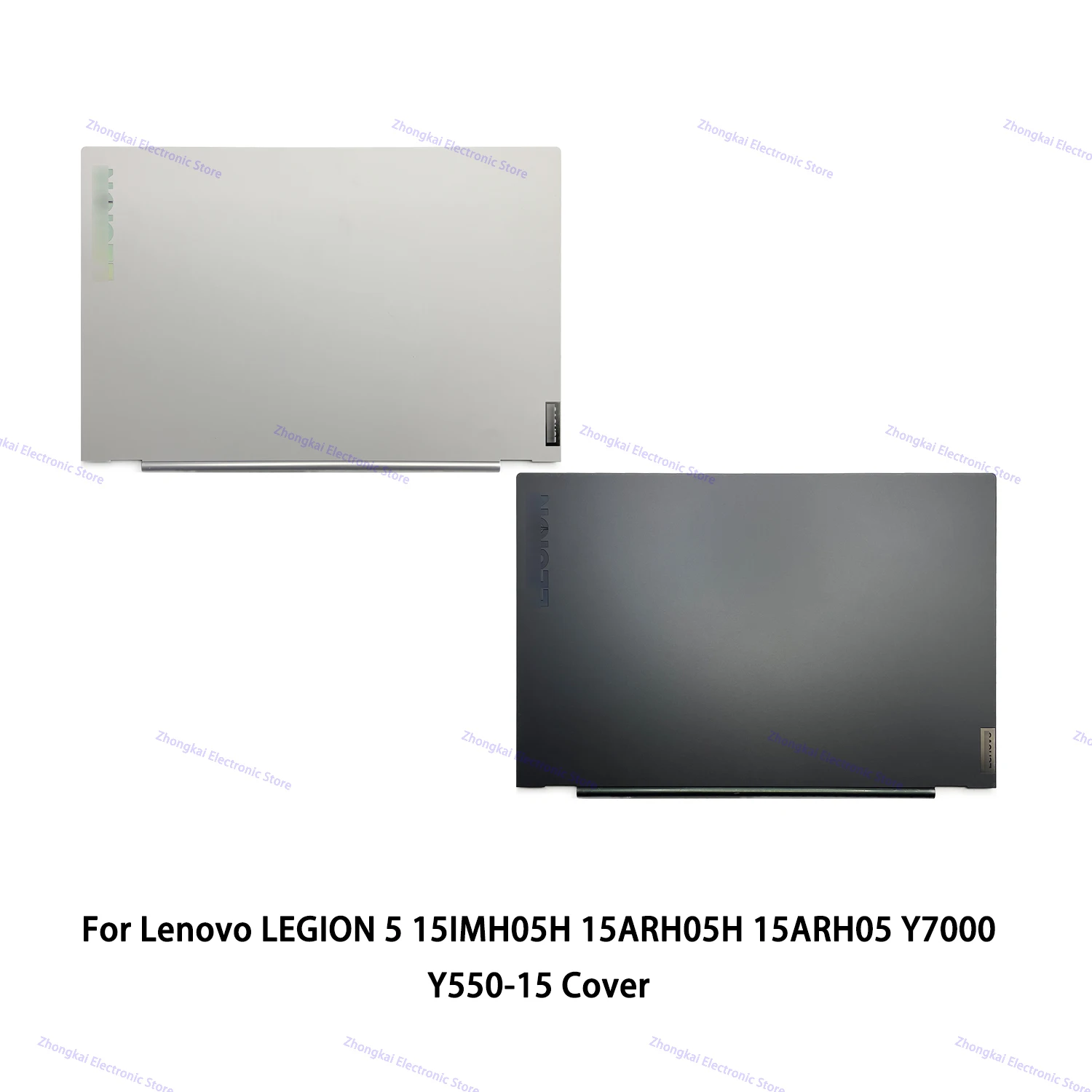 Imagem -02 - Laptop Lcd Voltar Moldura Palmrest Capa Inferior Lenovo Legion 15imh05h 15arh05h 15arh05 Y7000 R7000 Y55015 Novo Original