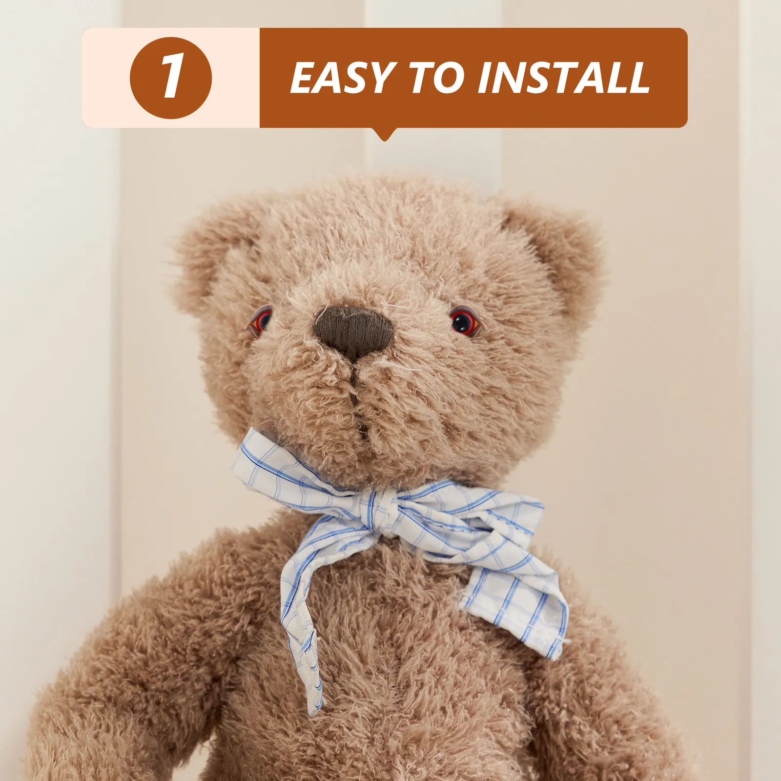 

100 комплектов пластиковых безопасных глазок с шайбами, двойные и одинарные, для рукоделия, аксессуары для вязания крючком, для мягких игрушек, товары для творчества