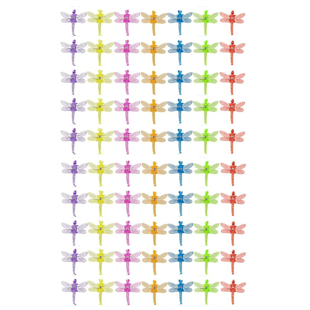 

Dragonfly Support Clips Climbing Plant Clips Easy Attachment Clips Multi-Color Options Reusable Plant Support Plant Care
