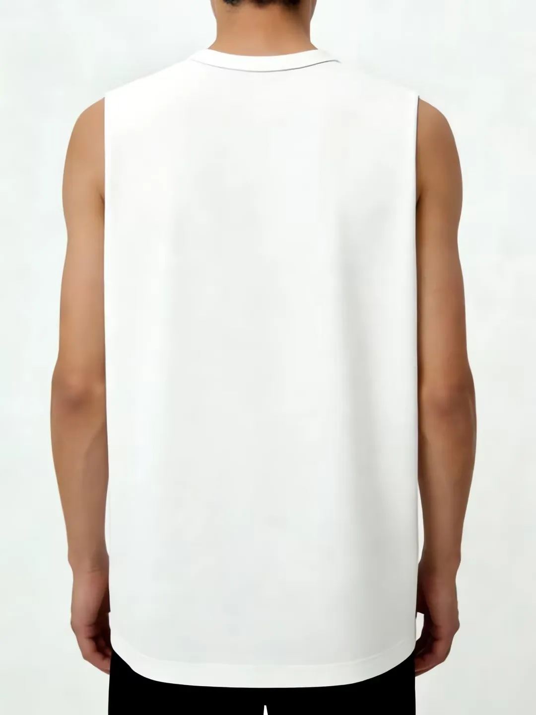 CLOOCL Tank Top With Red Flame Pattern, Fashionable Sports Sleeveless T-shirt, Men's Summer Casual Top