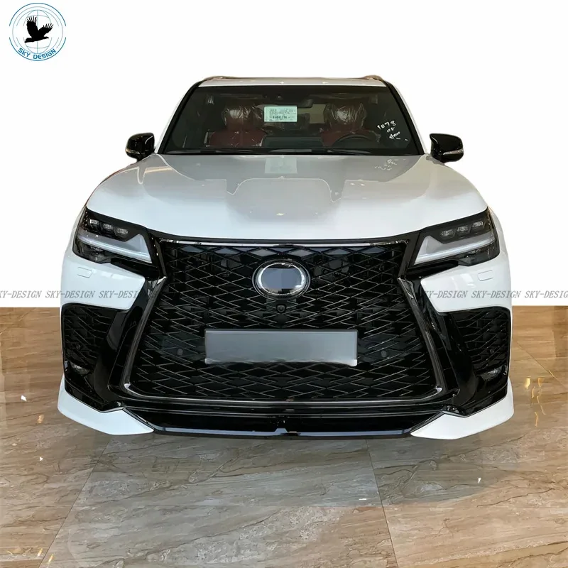 High quality2024 2025 LX Bodykit for  LX600 Upgrade Front Lip Rear Diffuser Side Mirror F Sport Bodykit