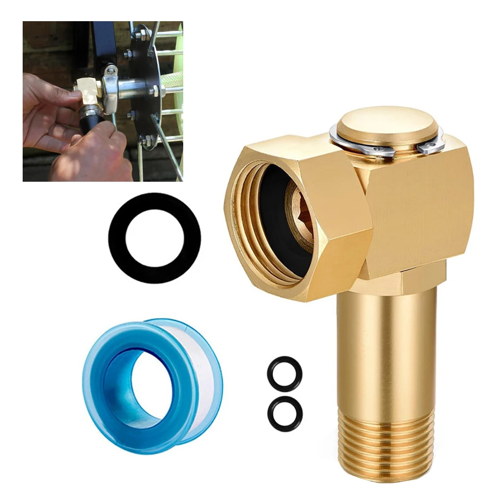 Brass Swivel Hose Reel Connector Supporting Consistent Water Flow in Gravity Fed and Pump Driven Irrigation Setups