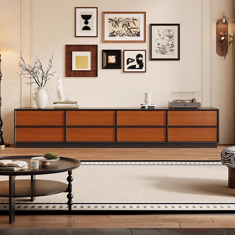 

French Vintage Tv Cabinet Minimalist Industrial Storage Rich Tv Cabinet Luxurious Design Meubles De Maison Furniture Home