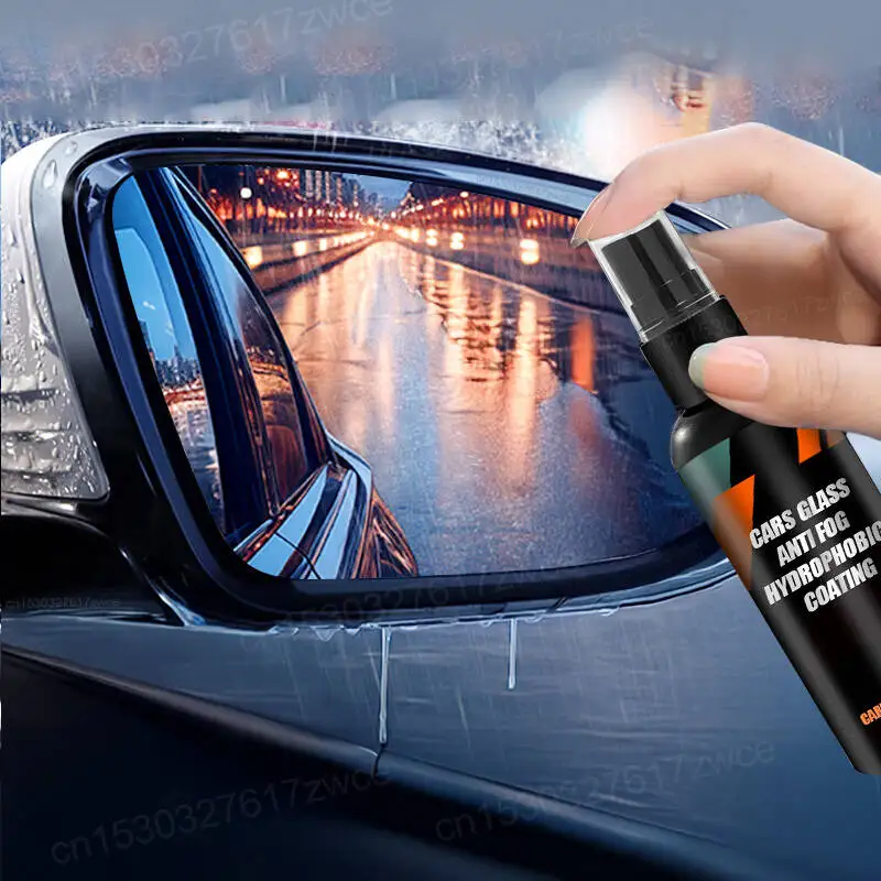 Wasser Abweisend Spray Anti Regen Beschichtung Für Auto Glas Hydrophobe Anti-regen Auto Flüssigkeit Windschutzscheibe Spiegel Maske Auto Polnischen kit