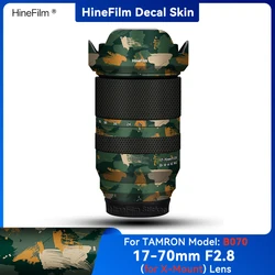 Hinefilm Skin for Tamron 1770 F2.8 Fuji X Mount Lens Skin 17-70 f2.8 Wrap Cover for Tamron 17-70mm F/2.8 Lens Sticker 17 70 Skin