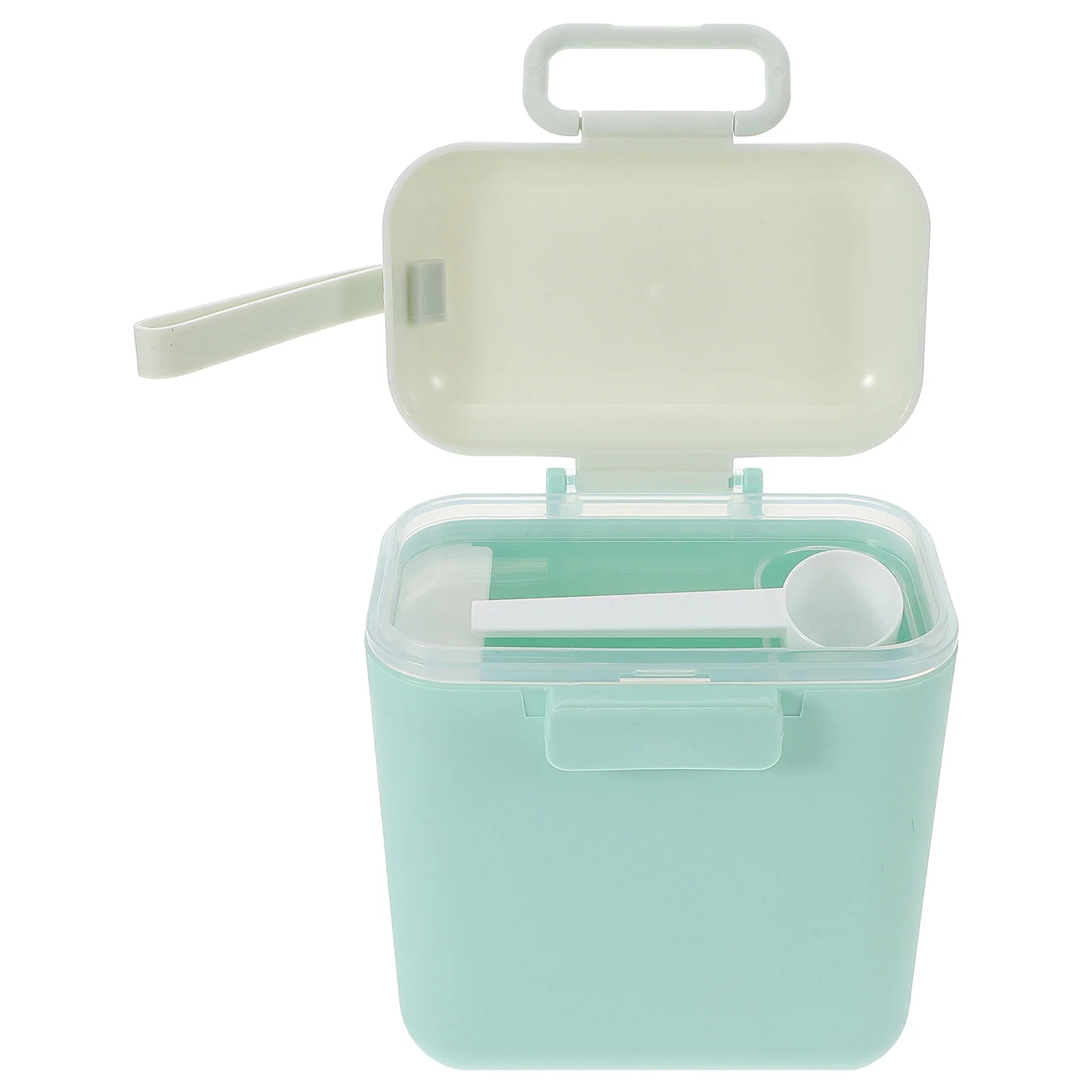 

Portable Milk Powder Box Large Capacity Formula Holder Travel Essentials PP Material Dispenser Secure Seal Easy Carry