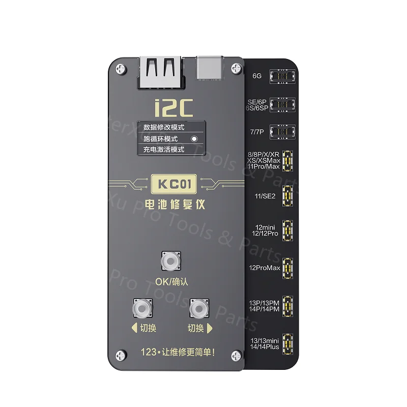 I2c BR13 Pin Lập Trình Viên Thẻ Vào Bảng Flex Cho iPhone 13 12 11 Pro Max Mã Hóa Sai Số Sức Khỏe Hiệu Chỉnh chu Kỳ Đặt Lại