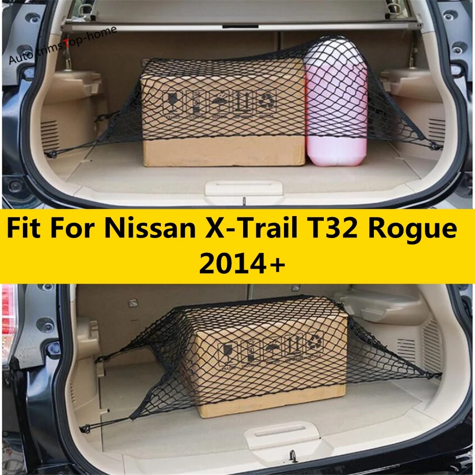 

Rear Back Cargo Trunk Storage Organizer Luggage Net Cover Kit Fit For Nissan Rogue X-trail X Trail T32 2014 - 2020 Accessories