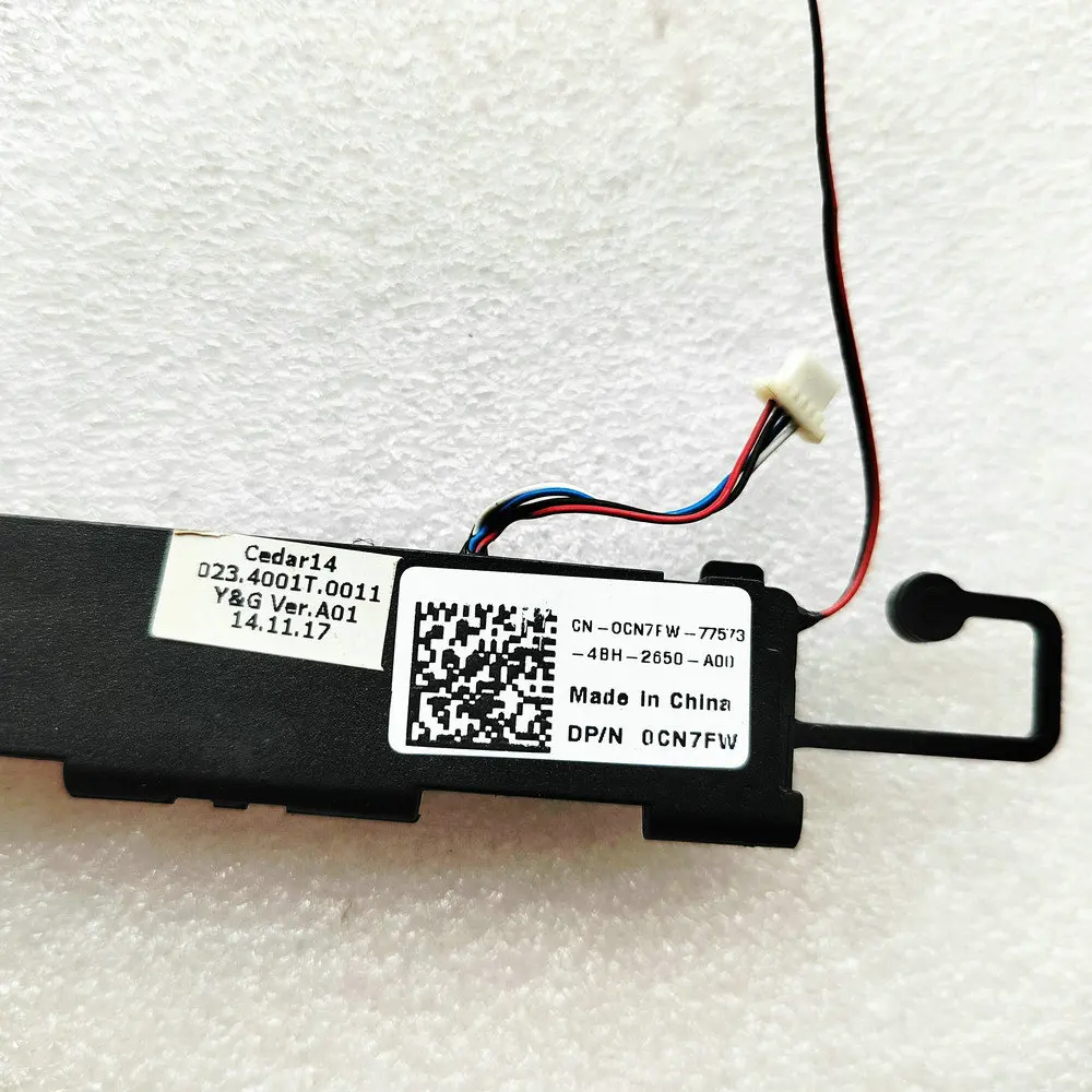 Original laptop internal Speaker For DELL 3441 3442 3443 3445 3446 3448 3449 Built-in speaker Cable 11cm L&R 0CN7FW