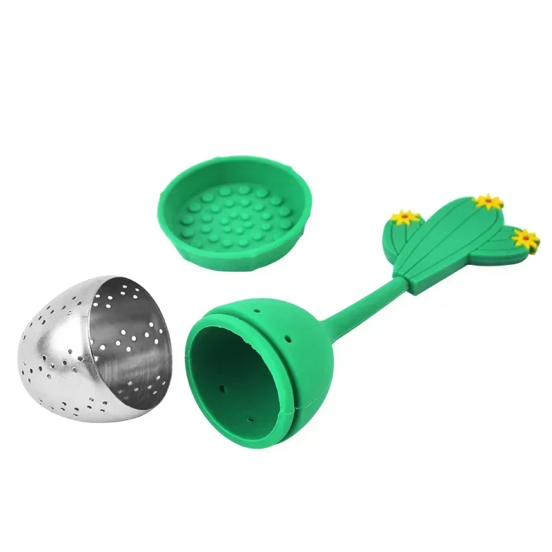 1pc Flamingo Fruits Tea Infuser Stainless Steel Tea Ball Leaf Tea Strainer For Brewing Device Herbal Spice Filter Kitchen Tools