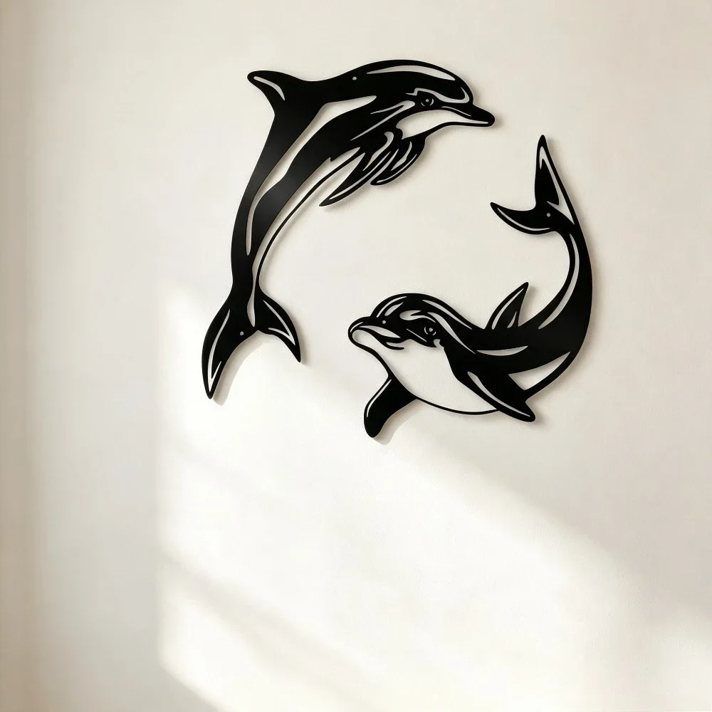 Distinctive Metal Hanging Wall Art Plaque with Black Letter Silhouette Perfect Decor for Cafe Kitchen Entertainment Spot Sculptu