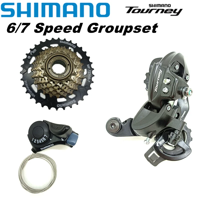 

Задний переключатель передач Shimano 6/7 Speed Groupset Tourney RD TY300 SL TX30 6S 7 S