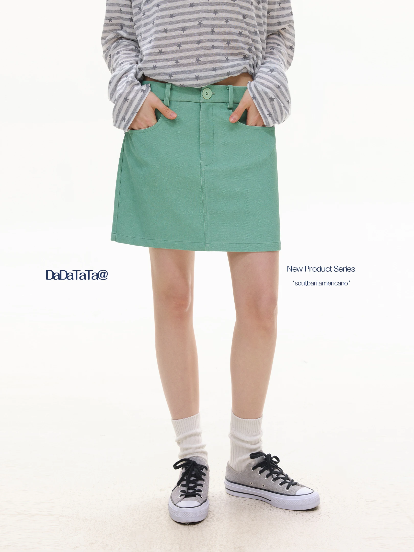 

Spring New Style Crystal Label DADATATA Large Size Women's Short Half-length Skirt Fashionable Ladies' Skirt