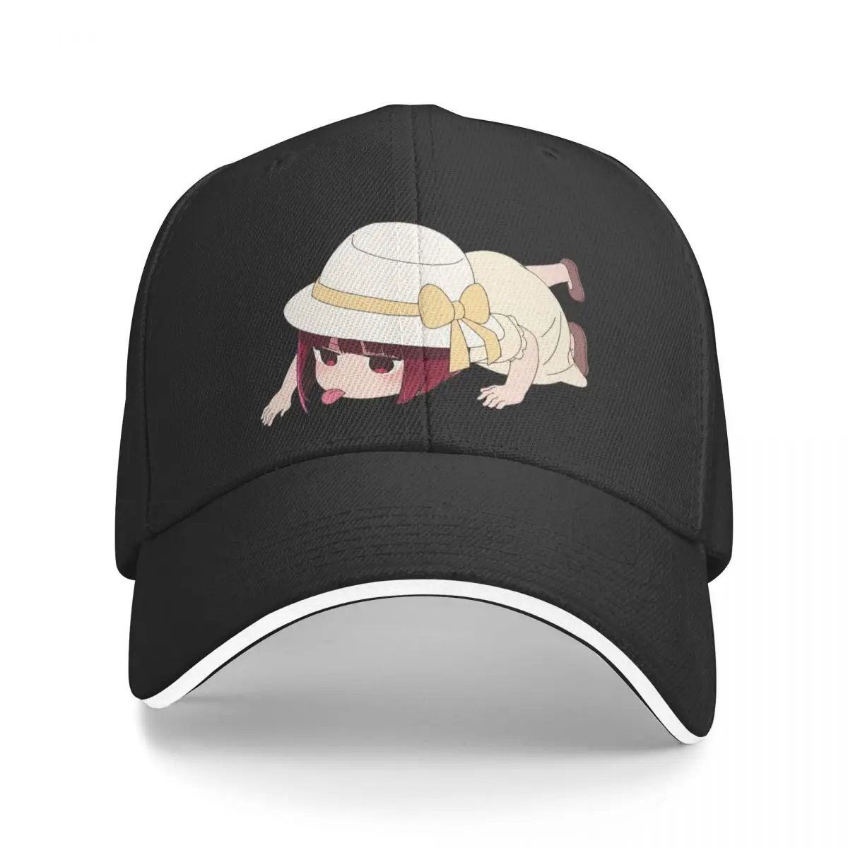 Arima Kana lick Baseball Cap funny hat dad hat Men Golf Wear Women's