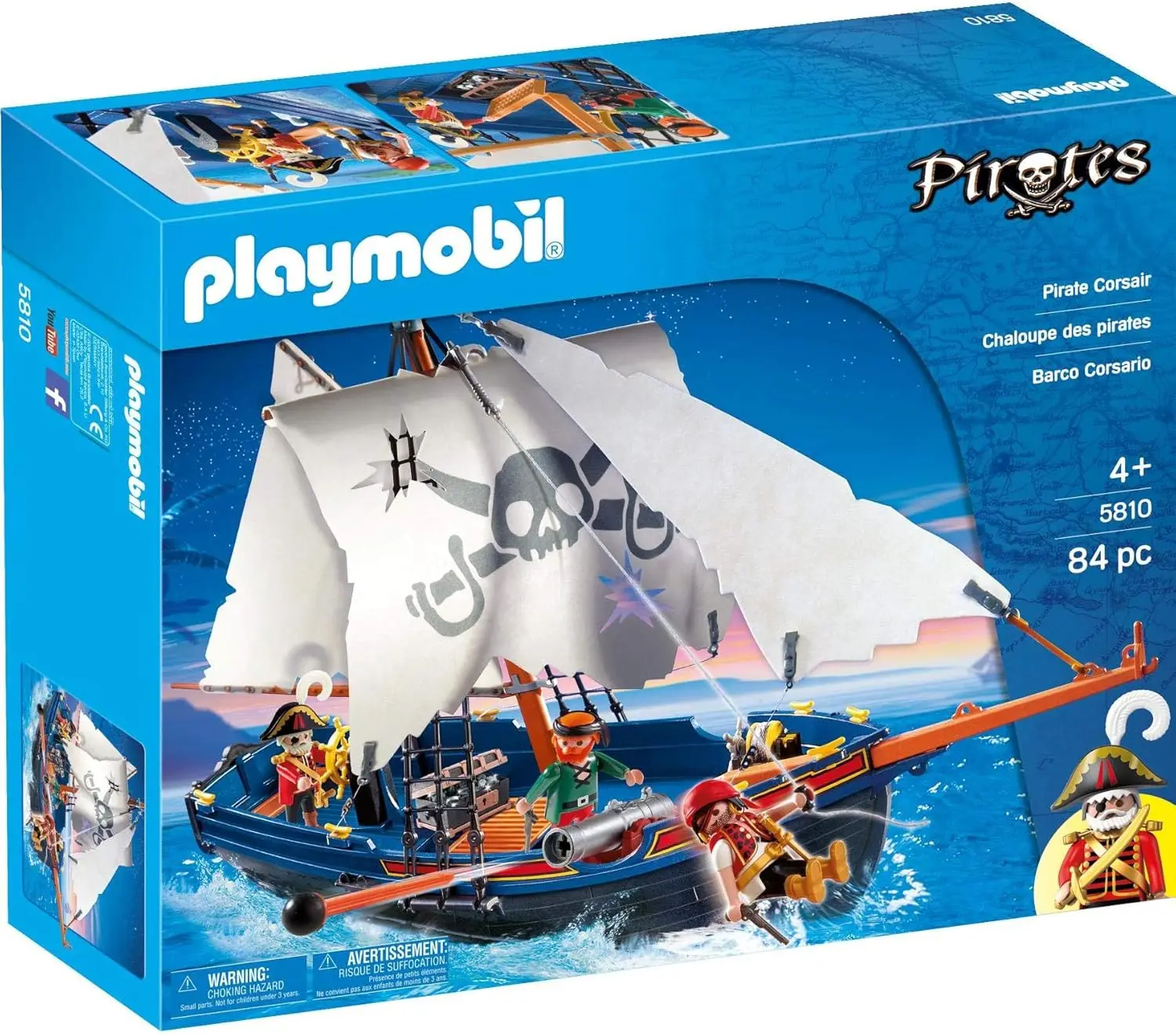 

5810 - Pirate Ship, PlaySets Suitable for Children Ages 4+