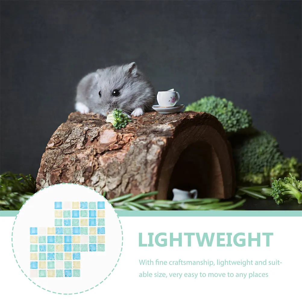 

3 Pcs Hamster Mat Pet Cooling Mats Sleeping Nest Cooler Pad Little Rabbit for Pets