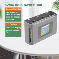 Digital Display Charging Hub For DJI Mini 2 Battery Charger for DJI Mini 3 Pro/Mini SE/Mini 2/Air 2S Power Bank Drone Accessory
