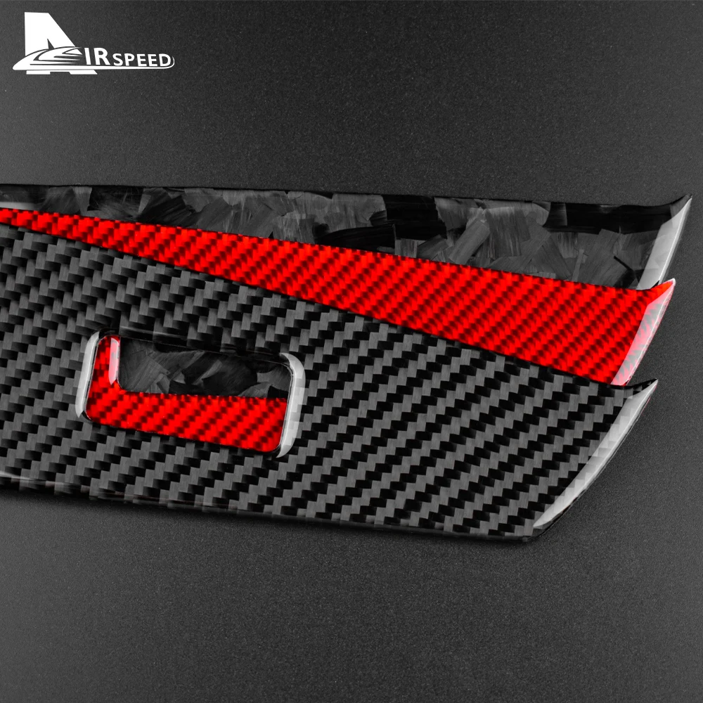 Real Soft Carbon Fiber for Mazda 3 2010 2011 2012 2013 Accessories Car Door Window Lifter Switch Button Panel Cover Sticker Trim