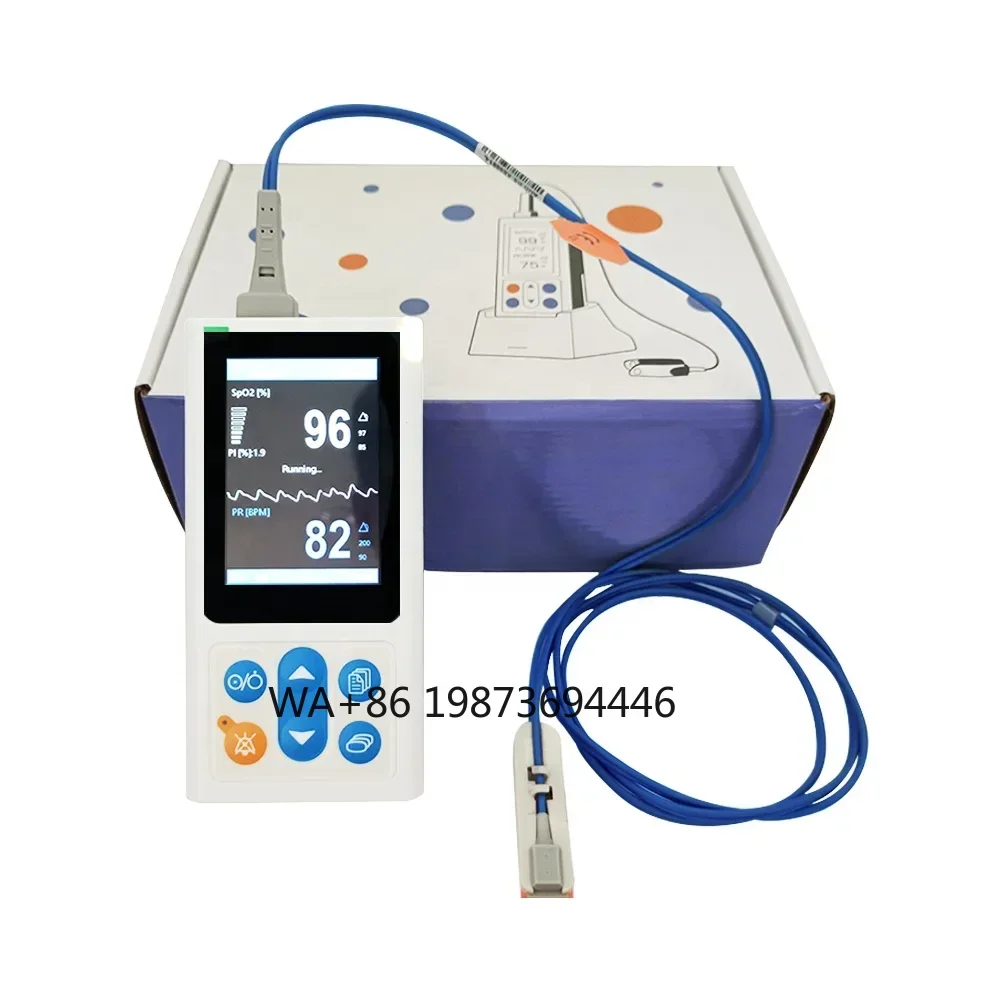 Grauer Clip Spo2-Sensor Veterinär-Pulsoximeter für Hunde, Katzen, Pferde, Tiere