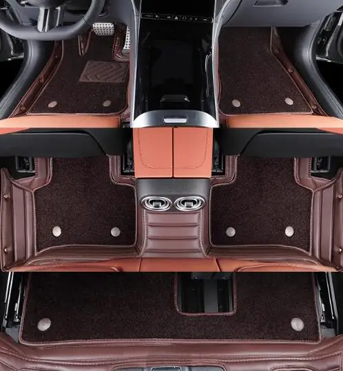 

Специальные автомобильные коврики на заказ для Lexus LX 500 500d 2025-2022, 7 мест, высококачественные двухслойные ковры, коврики для LX500d 2023