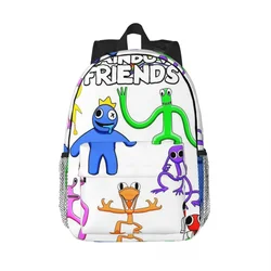 Rainbow Friends zaini adolescente Bookbag studenti casuali borse da scuola zaino da viaggio borsa a tracolla grande capacità