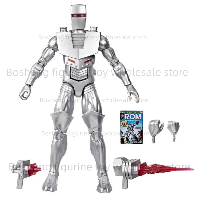 En stock, serie Marvel Legends Rom: Spaceknight, colección de figuras de acción de 15cm, juguetes originales, modelo, adornos, regalos