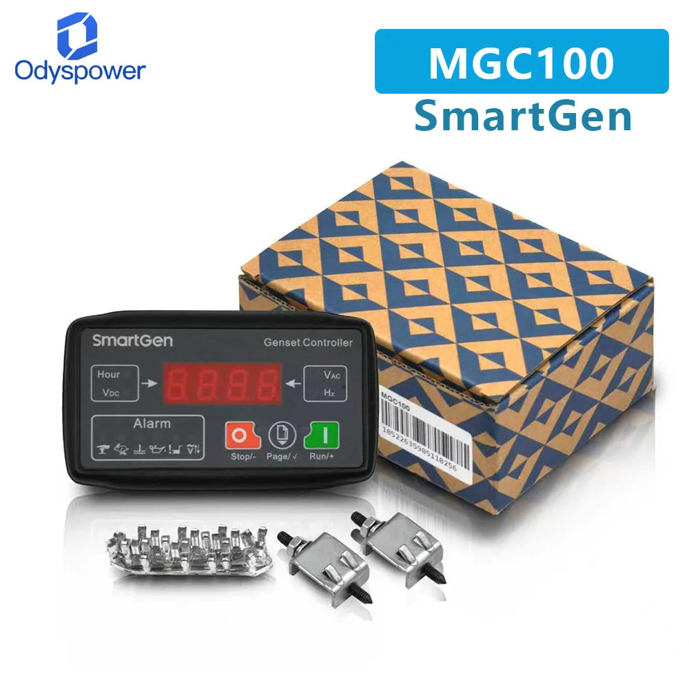 Smartgen MGC100 Genset Controller Auto Start Small Power Protection Module LED Display Controller Board Generator Part