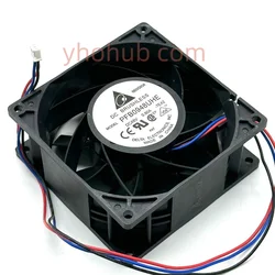 Delta Electronics PFB0948UHE 7E42 DC 48V 0.8A 90X90X38mm Server Cooling Fan