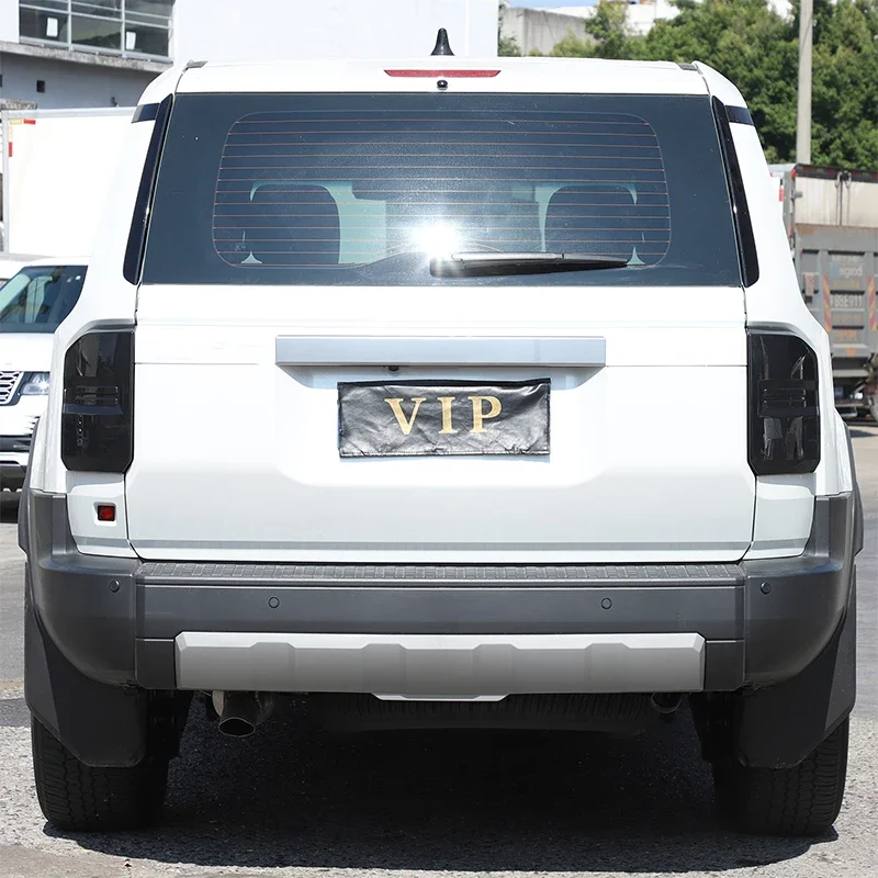 لتويوتا لاند كروزر برادو 250 LC250 2024-2025 ABS سيارة الذيل ضوء الغطاء الواقي ملصق تعديل الخارجي الملحقات