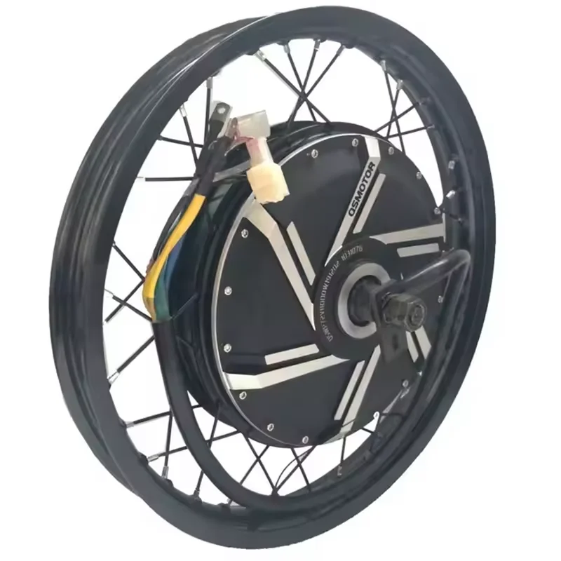 QS MOTOR 18inch 8000W V3 Hub Motor Kit for Electric Motorcycle