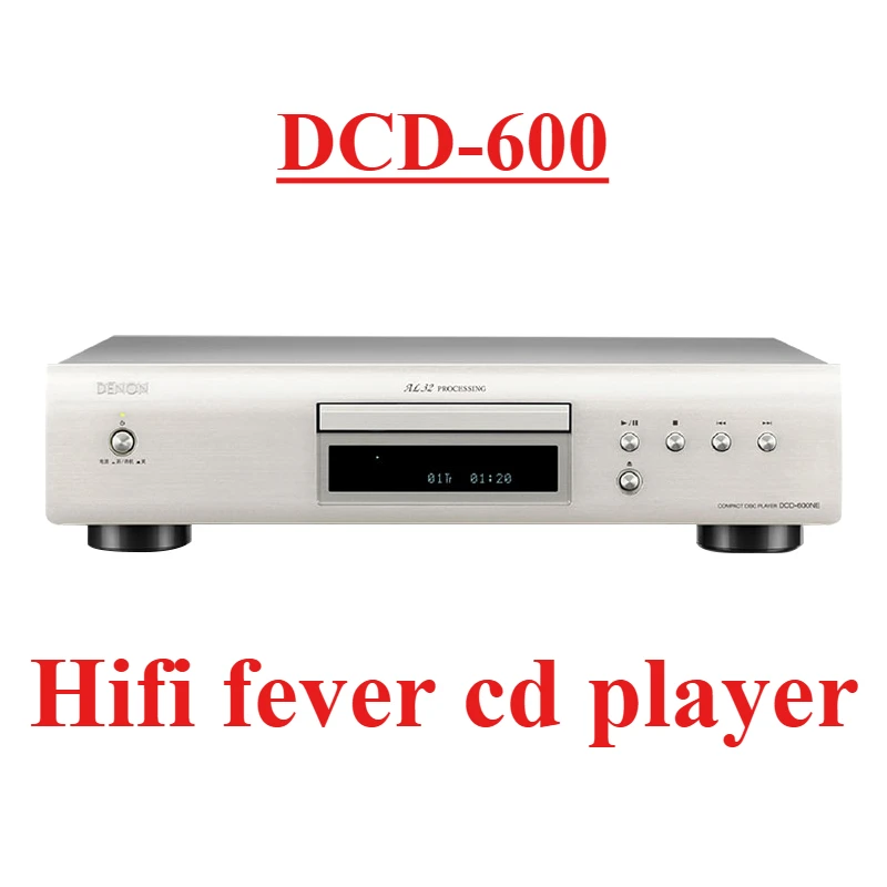 Denon DCD-600 HiFi audiophile CD playeroptical fiber digital output music playerdisc player turntable player with remote control