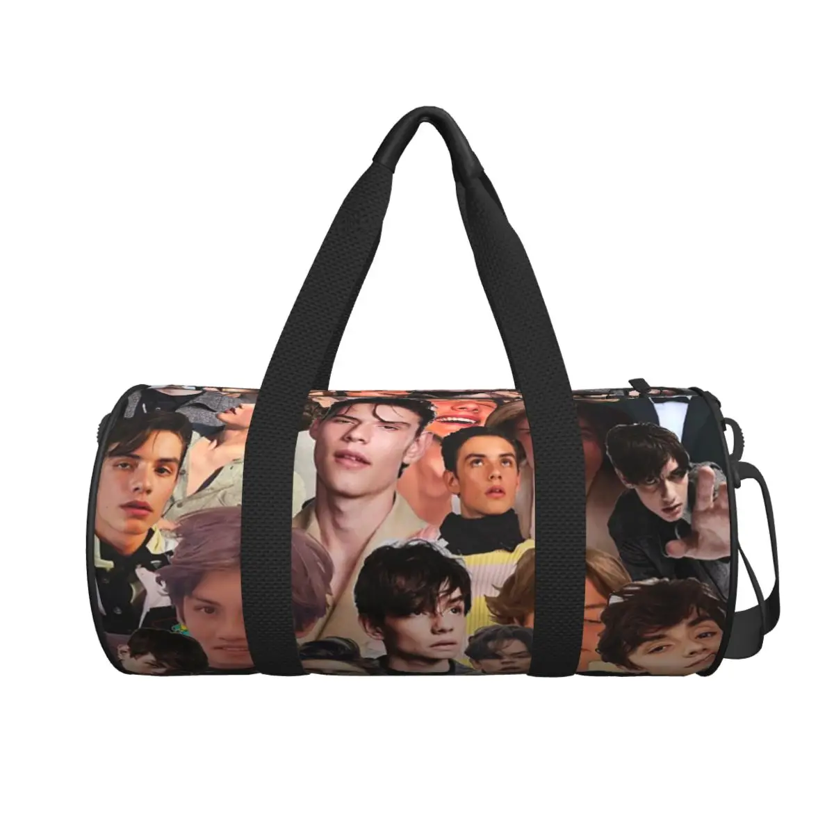 

Louis Partridge фотоколлаж большая спортивная сумка водонепроницаемая дорожная сумка сумки сумки для фитнеса