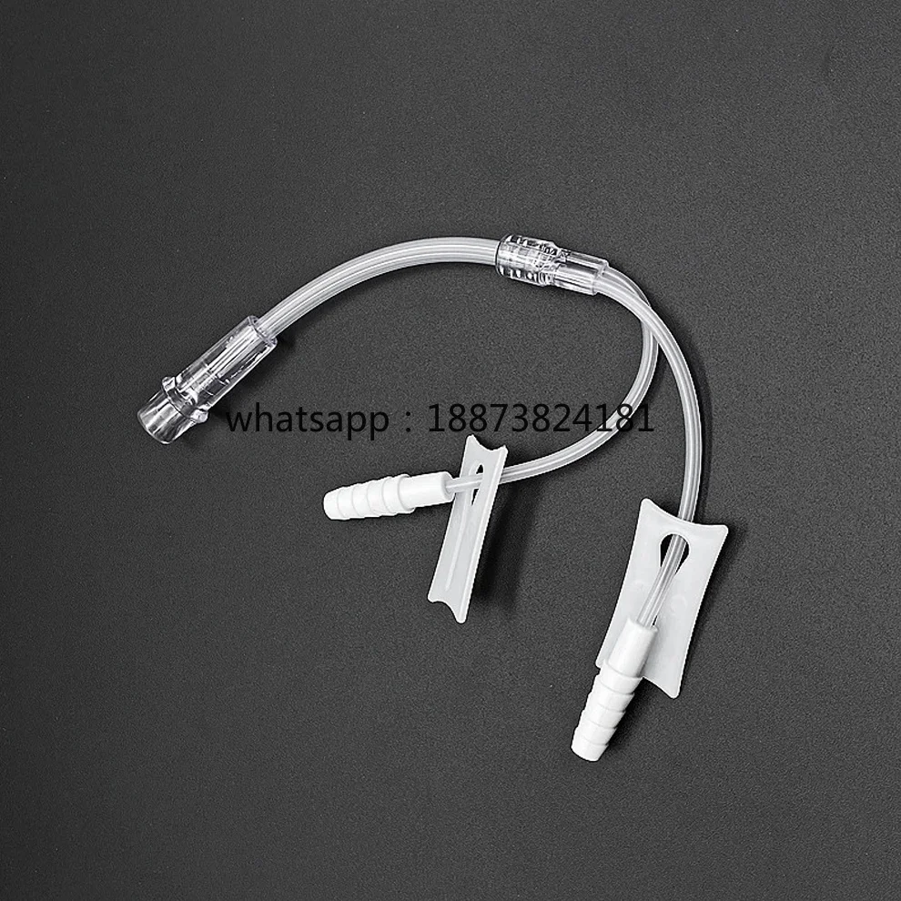 Three-way Nasal Cannula Tee Connector Oxygen Concentrator Accessories Inhale External Oxygen Tube Connector fast shipping