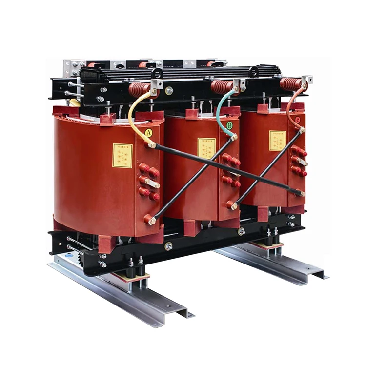 Resin Pouring Dry Type Distribution Transformer Below 35kV 3 Phase Electric Substation Step Up Step Down Transformers