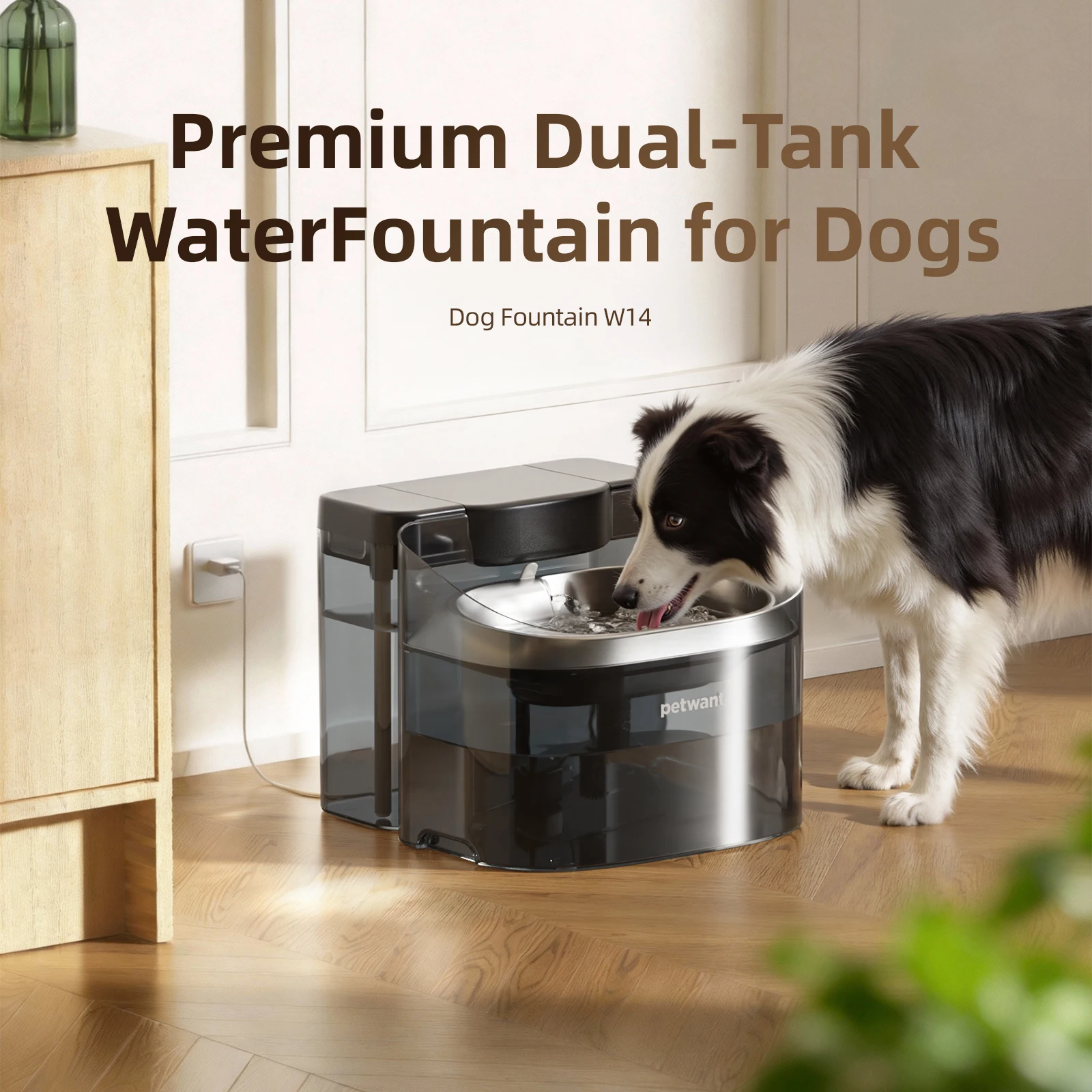 Large Dog Water Fountain 11L S - đánh giá và giá Dog Water Fountain Large