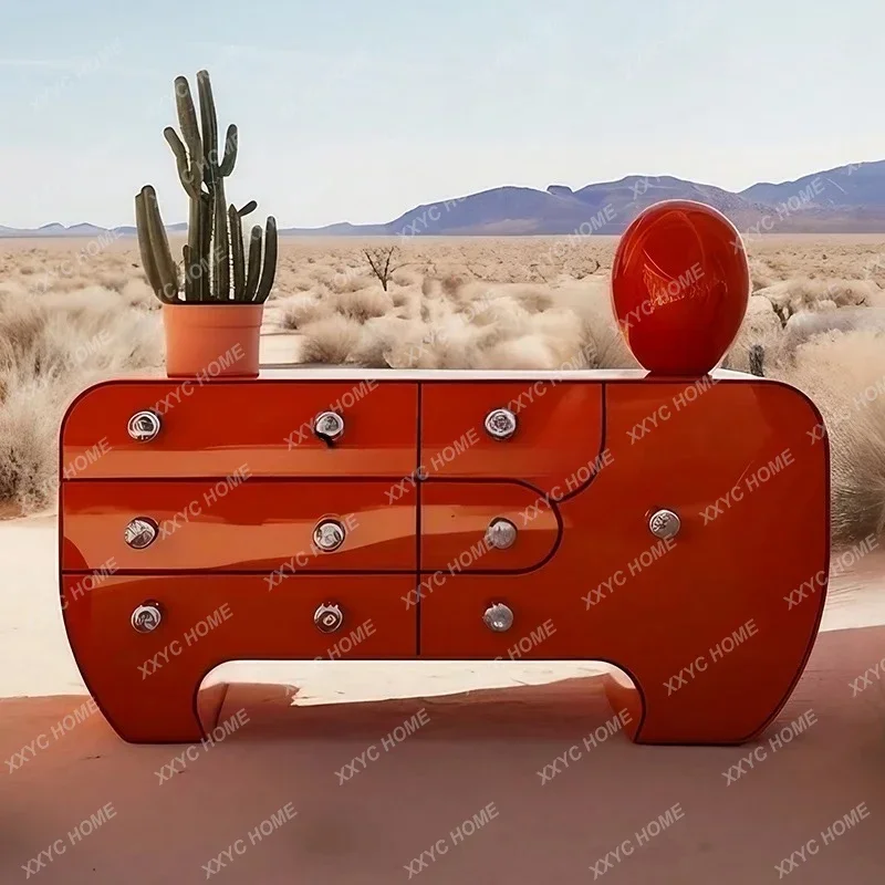 Original design artistic side cabinet creative decorative cabinet