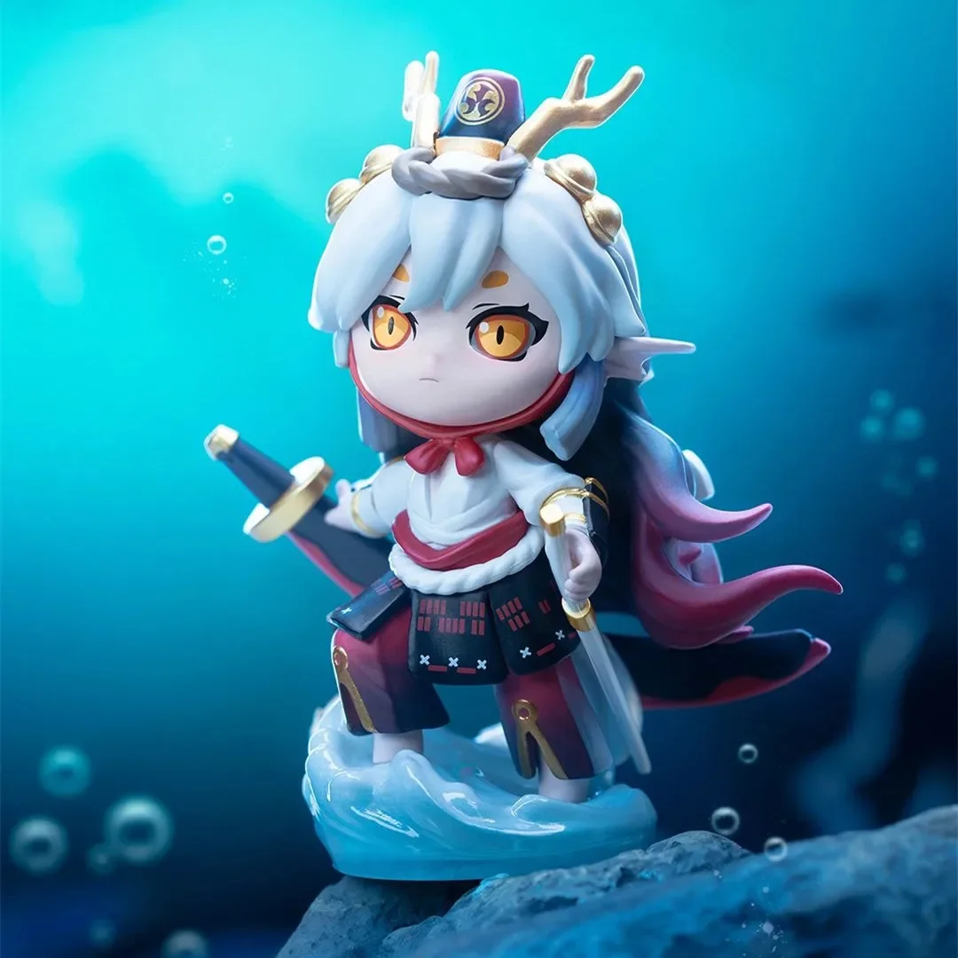 X Onmyoji Blind Box Series Figures Animation Trendy Emperor Shaktian Mystery Box Collectible Toys Ornaments Game Festival Gifts