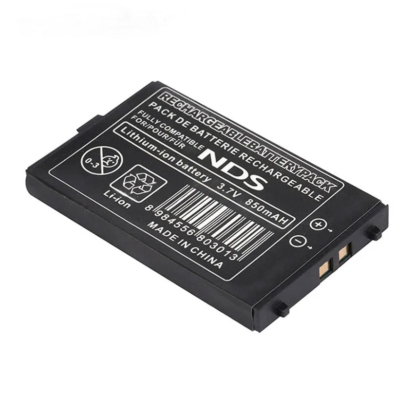 3.7V 850mAh Nintendo NDS Gaming Console NTR-001 NTR-003 850mAh Capacity Charging With Built-in Lithium Battery